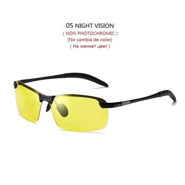 Photochromic Polarized Sunglasses Men Driving Chameleon Glasses AV8R